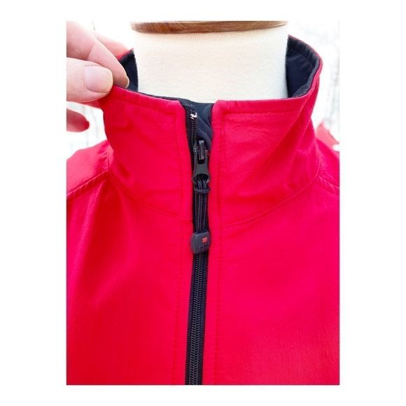 Maier Sports Red Athletic Jacket Zip Front - Picture 10 of 16